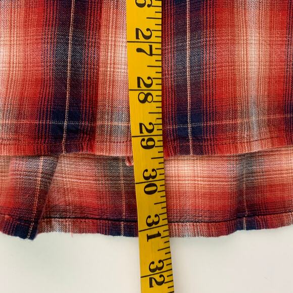 ARIAT Shirt Large Real Billie Rae Plaid Relaxed Fit Button Closure Chest Pockets - Picture 13 of 13